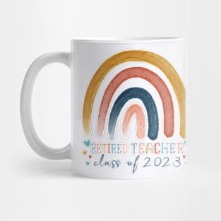 Retiring Teacher Retirement party Retired Teacher Class 2023 Mug